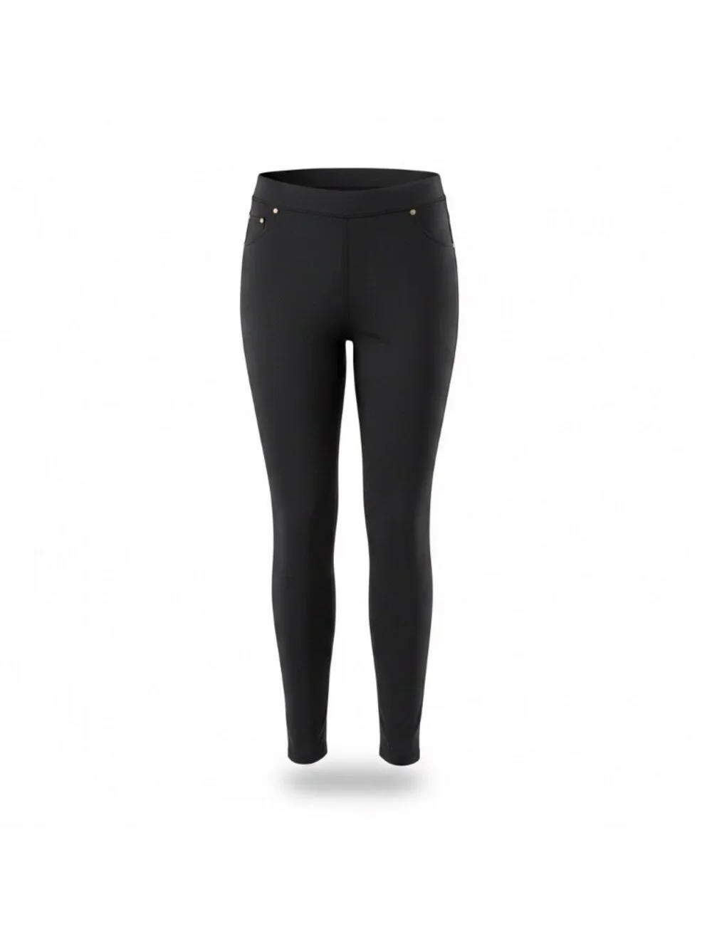 Michael Kors Womens Black Cotton Blend Slim Fit Pants Size 2X